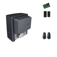 Pachet automatizare porti culisante 800Kg, CAME BX708AGS
