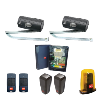 Kit automatizare porti batante max. 2x2.5m, brat articulat, 24V, BFT IGEA BT