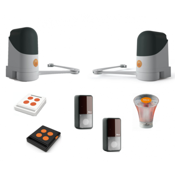 Kit automatizare porti batante, 2x3m, Nice Home MAESTRO 300