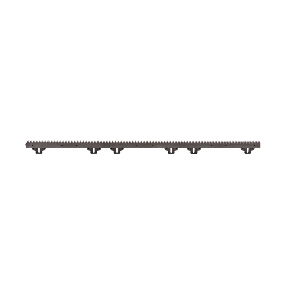 Cremaliera teflonata  MGS6-1200, cu insertie metalica, max 1200kg, prindere inferioara