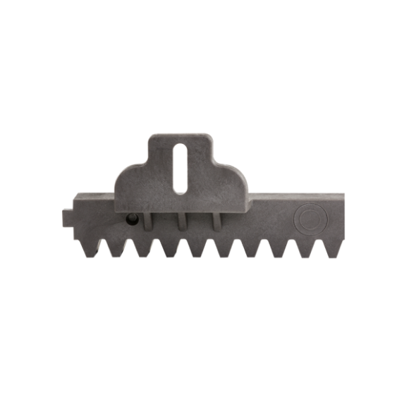 Cremaliera teflonata  MGS6-1200, cu insertie metalica, max 1200kg, prindere inferioara