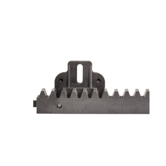 Cremaliera teflonata MGV6-1200, cu insertie metalica, max. 1200kg, prinderi sus