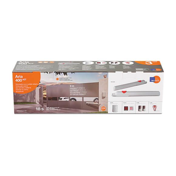 Kit automatizare porti batante, 2x4,5m, Nice Home ARIA 400
