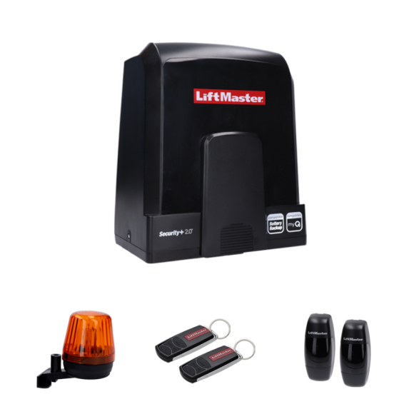 Kit automatizare poarta culisanta Lift Master 24Vdc, max. 8m, 600kg, IPP44, SL600EVK-03