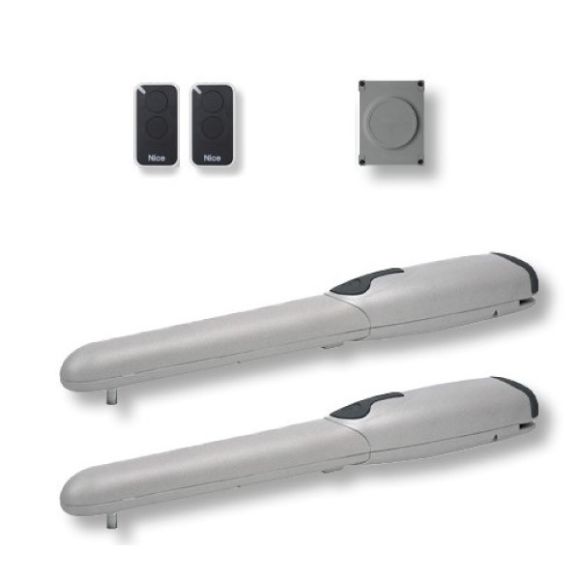 Kit automatizare pentru porti batante 2x2m, NICE WINGO2024