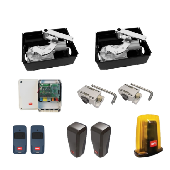 Kit automatizare ingropata pentru porti batante max.2x4m, BFT ELI BT KIT A40