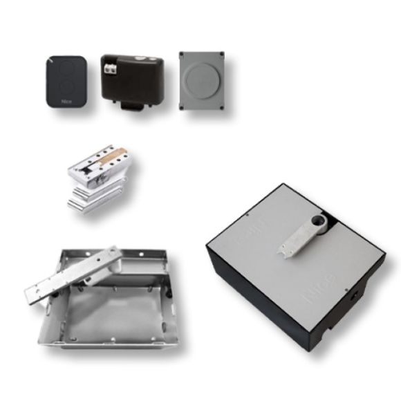 Kit automatizare ingropata poarta batanta 5m, Nice BFAB5024KCE