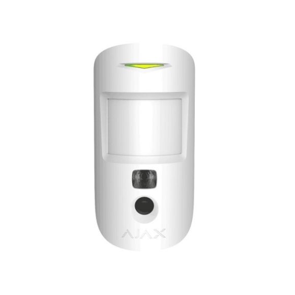 Detector de miscare wireless PIR cu camera, interior, 12 m, 88.5 grade, RF 1700 m, AJAX MOTIONCAM (PHOD)