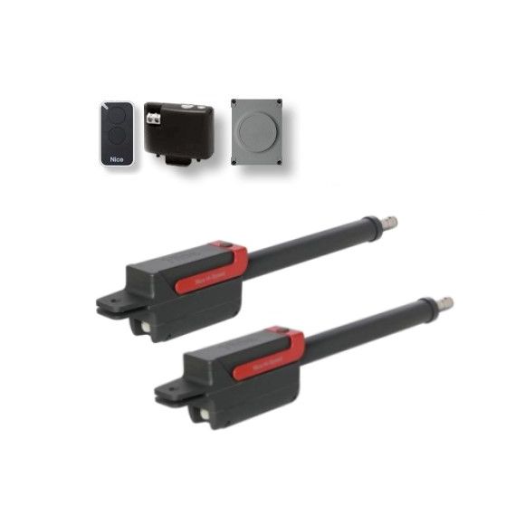 Kit automatizare porti batante 2x3.7m, Nice HI-SPEED TITAN TTN3724HS