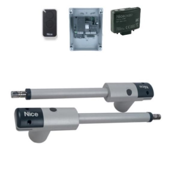 Kit automatizare porti batante 2x4.5m Nice TOO4500KCE, baza
