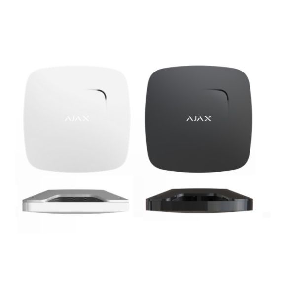 Detector wireless de fum si temperatura Ajax FireProtect