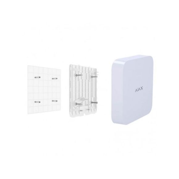 NVR 16 canale video IP, 4K, detectie miscare, Ajax NVR (16-ch) Alb
