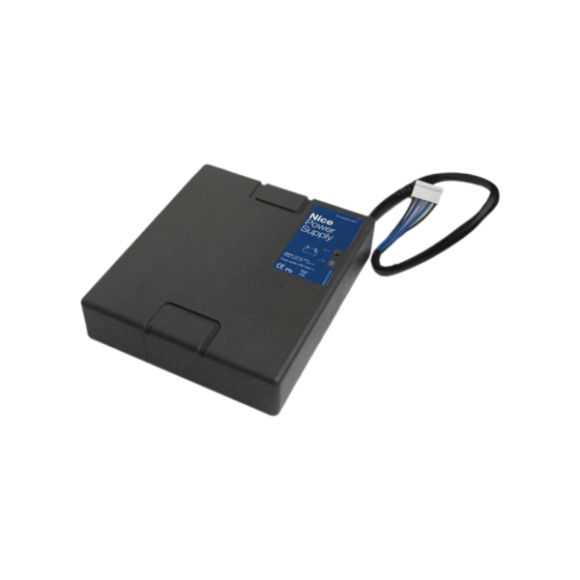 Baterie 24V cu incarcator integrat pentru automatizarile de porti Nice, PS324