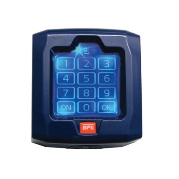 Kit selector digital cu tastatura touch Q.BO si receptor radio cu 2 canale CLONIX2E, BFT