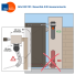 Kit automatizare porti batante, 2x1.6m, Nice Home ALTO100
