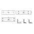 Suport in forma de Z si L pentru montarea electromagnetilor, MBL-180NZL