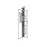 Yala electromagnetica de toc, ingropata, Fail Lock +Memorie mecanica, Yale YB17-12D-LH