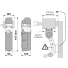 Kit automatizare porti batante, 2x1.6m, Nice Home ALTO100