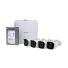 Kit supraveghere video All in One cu 4 camere IP Full HD, HIKVISION, NK42N0H-1T(sg)