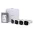 Kit supraveghere video All in One cu 4 camere IP Full HD, HIKVISION